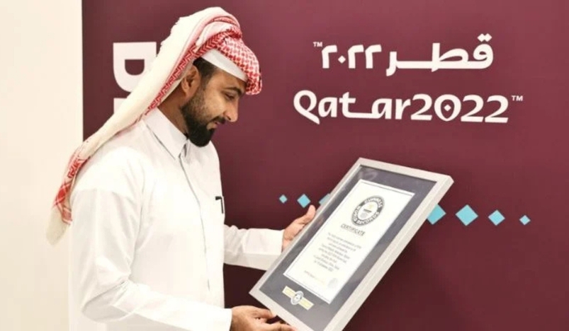 Qatari Makes World Record